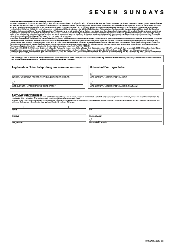 Auftragsformular Seite 5