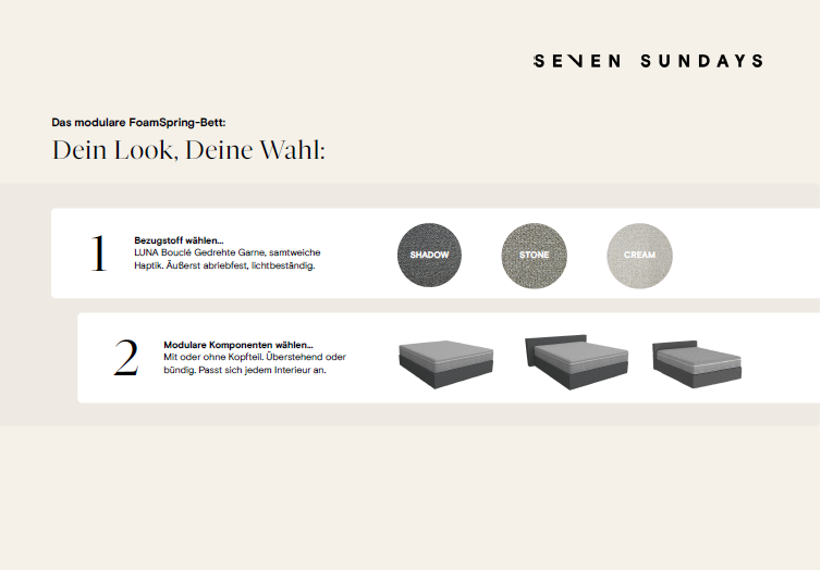 Foamspring Bett Folder Seite 3