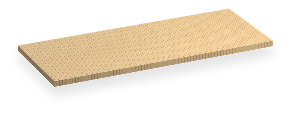 Classic Schicht Latex 100x200x21