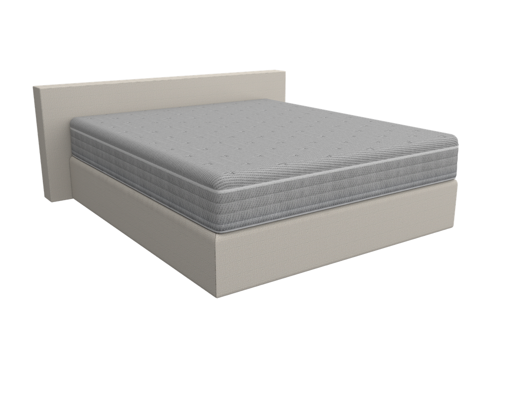 Showroom Paket mit Kopfteil Stoff Luna Cream (beige)