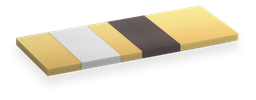 [7S_MAT_ART_SCH_5ZO_16020025] Boxspring Schicht 5 Zone 80x200x25 für Doppelschlafsystem