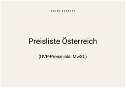 [7S_MAR_FOL_PREISE_AT] Preisliste Österreich